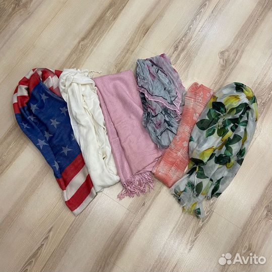 Палантины и шифоновые шарфы женские