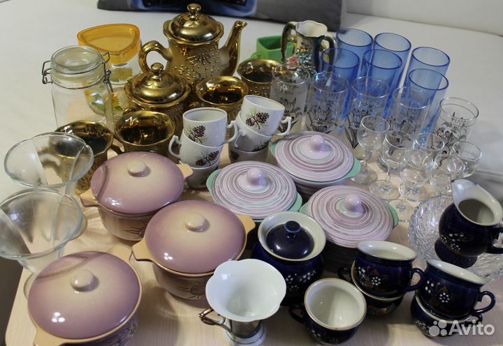 Посуда СССР новая и б/у