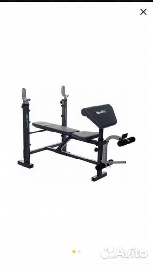 Силовая скамья со стойками