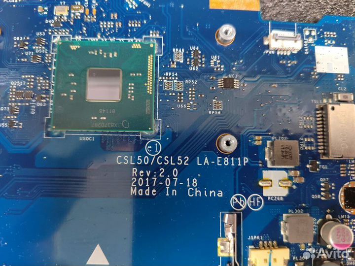 Материнская плата LA-E811P