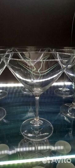 Бокалы для мартини и коктейлей