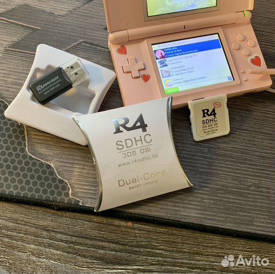 R4 Флэш-Картриджи Dual Core Silver NDS и прочее