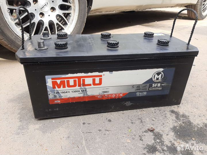 Аккумуляторы на грузовое авто Мutlu 190ah