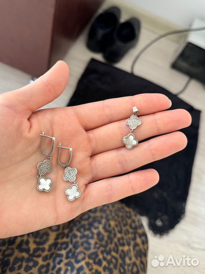 Серебряный набор