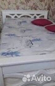 Кровать двухспальная из массива