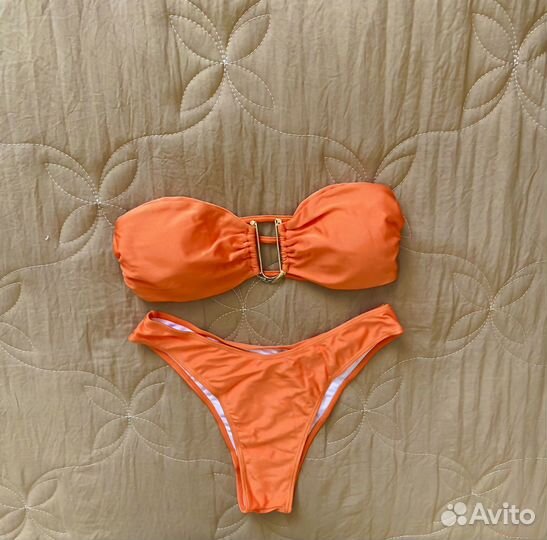 Новый оранжевый купальник