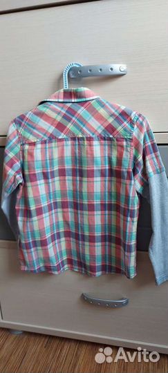 Рубашка для мальчика 122