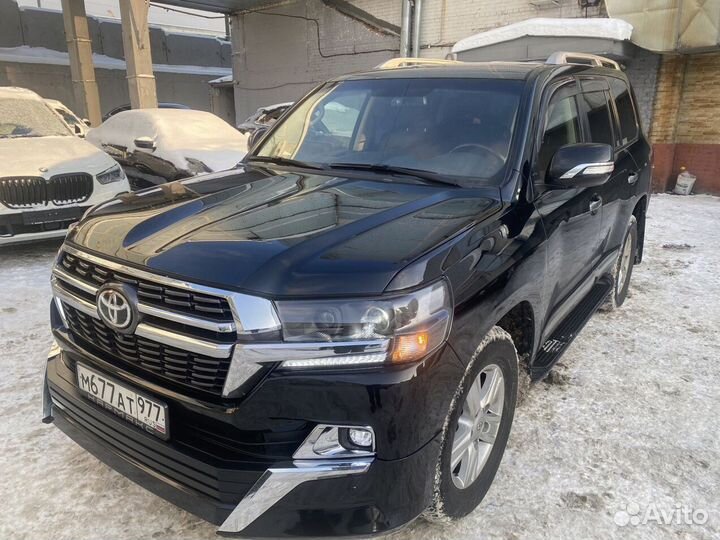 Рестайлинг Toyota Land Cruiser 200 в 2020