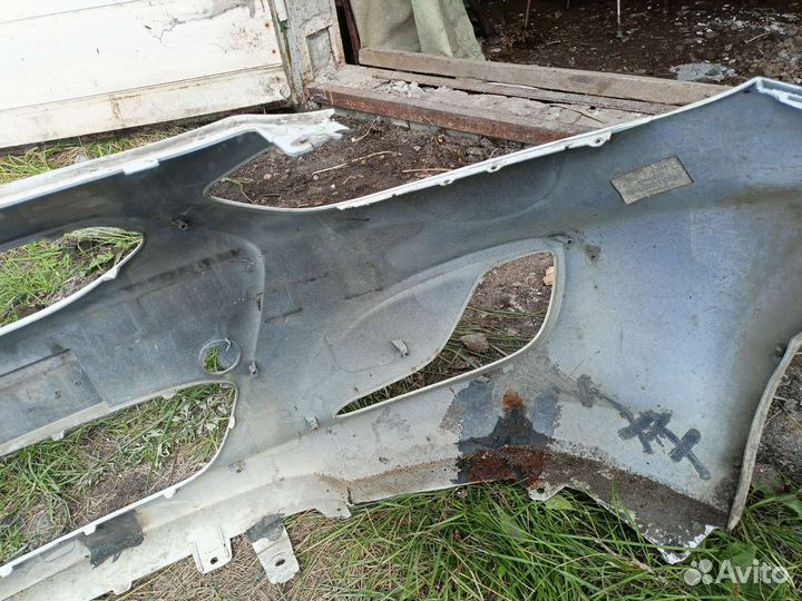 Оригинальный передний бампер Hyundai solaris 1