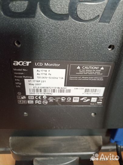 Монитор для компьютера