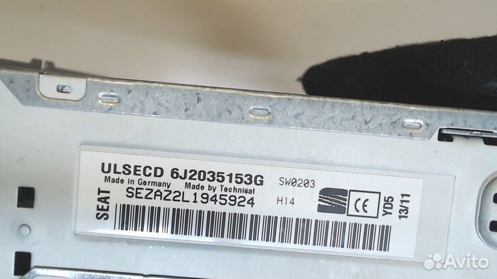 Магнитола Seat Ibiza 4, 2011