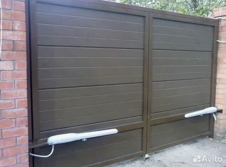 Автоматика для распашных ворот комплект