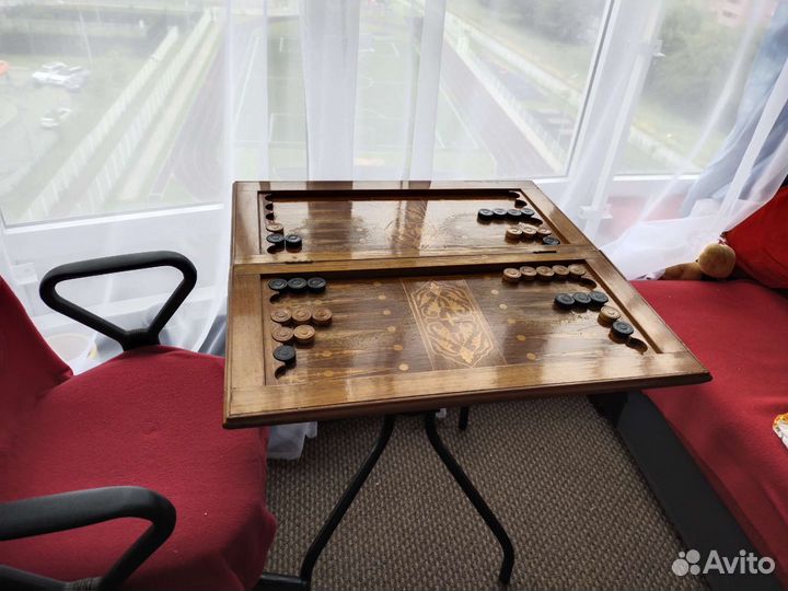 Нарды старинные СССР большие 66х65