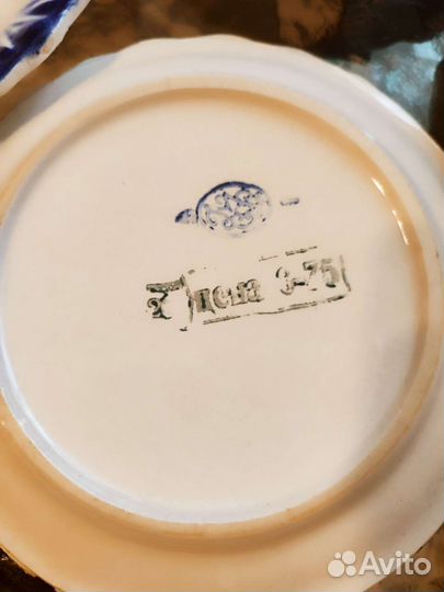 Тарелки СССР 