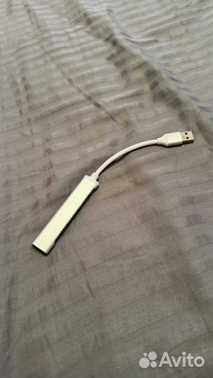 Концентратор USB 3.0 на 4 порта, алюминиевый