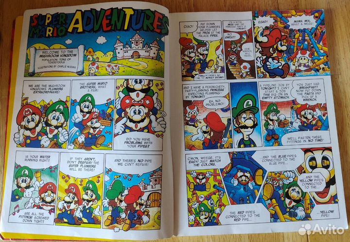 Комиксы Super Mario Adventures (Kentaro Takekuma)