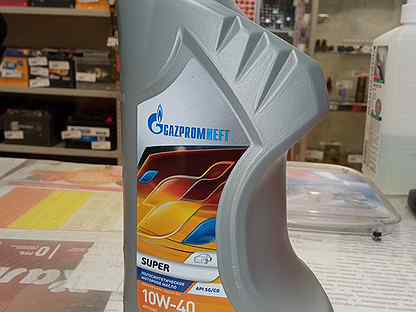 Масло моторное Газпром 10w40 1 литр