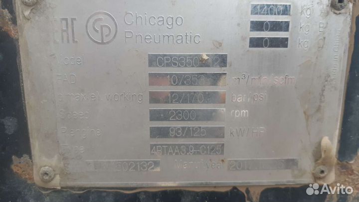 Дизельный компрессор