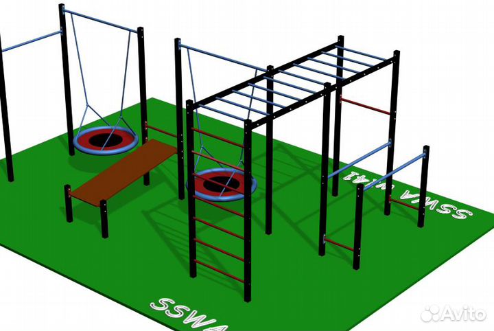Спорткомплекс уличный Воркаут площадка