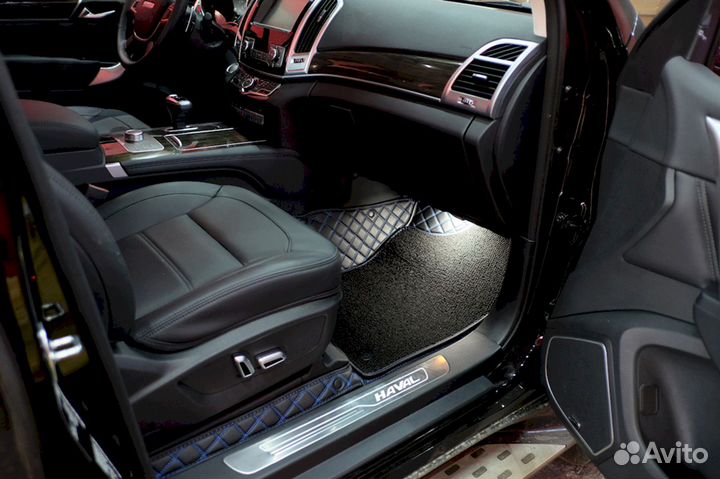 3D коврики из экокожи Haval