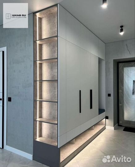 Шкаф с фрезеровкой