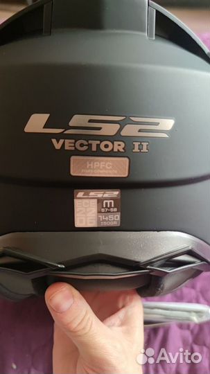 Топовый шлем ls2 vector 2 ff811