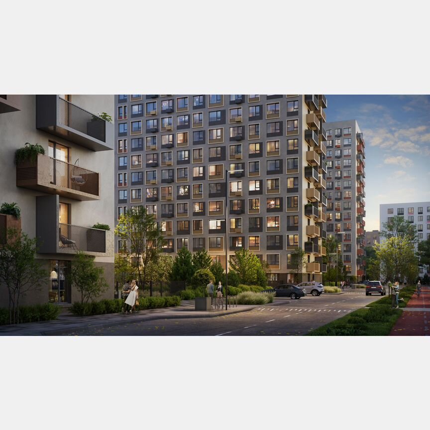 1-к. квартира, 37,7 м², 7/15 эт.