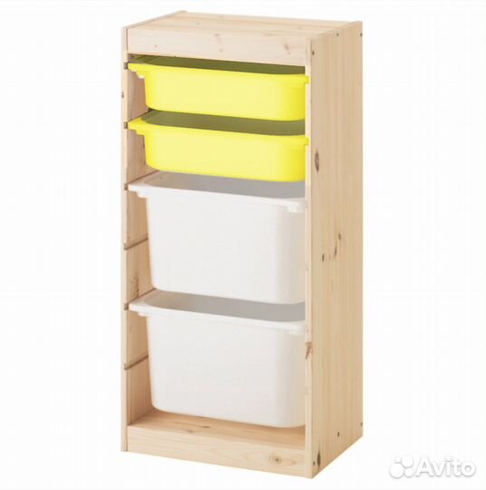 Комбинация для хранения IKEA trofast 440x300x910мм