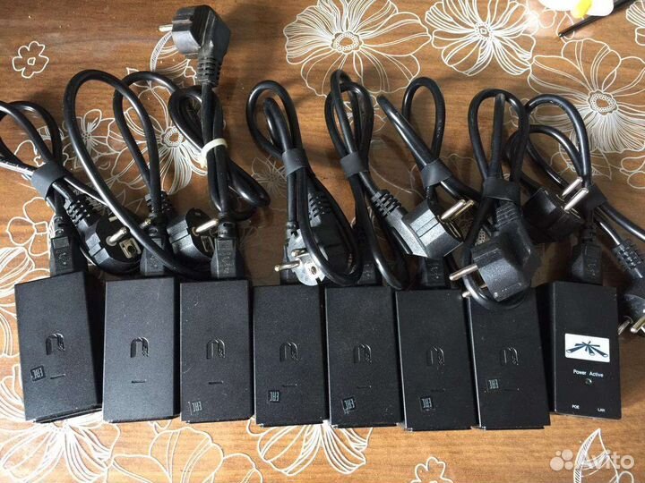 Poe питание 24V - 0.5A, блоки питания 12V - 1.5A