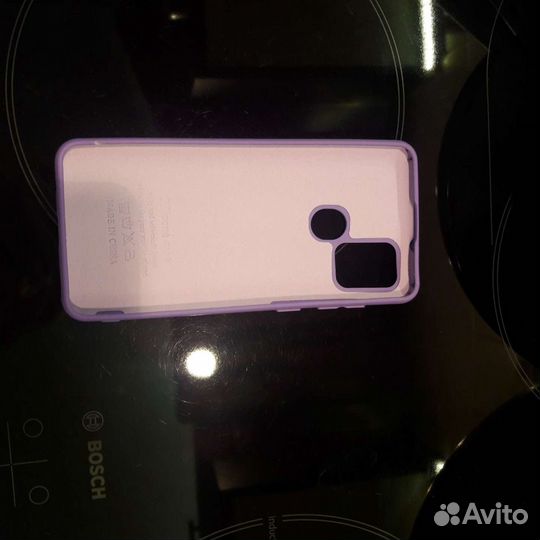 Новый Чехол для Samsung A21s фиолетовый
