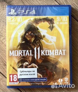 Mortal kombat 11 ps4 новый