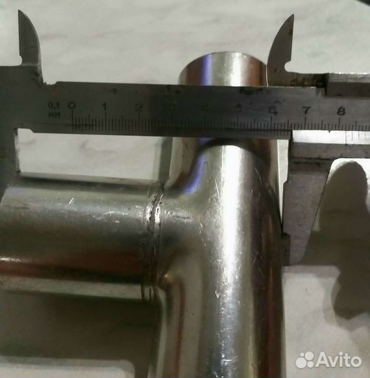 Тройник из нержавейки