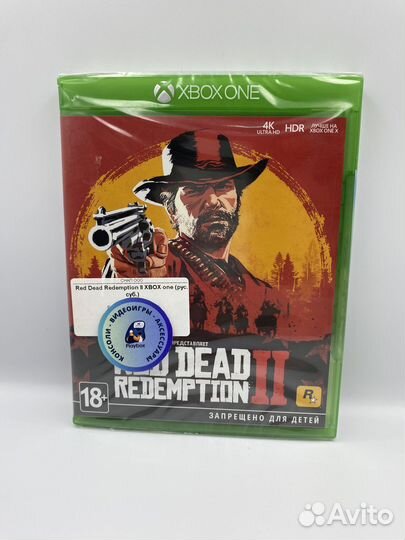 Red Dead Redemption II xbox one (рус.суб.) новый
