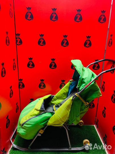 Санки с колесами (Кр 28011)