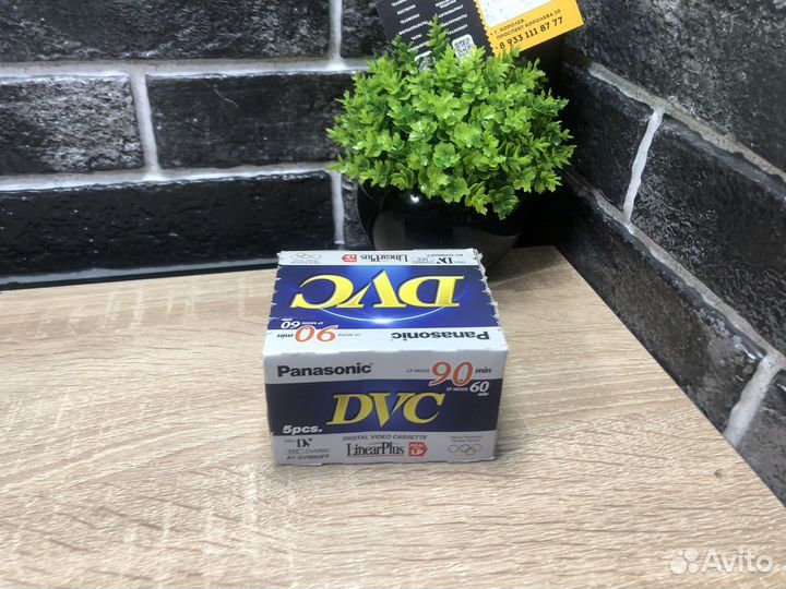 К3074 Видеокасеты для камеры Panasonic DVC 90min 5