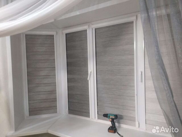 Рулонные шторы Зебра