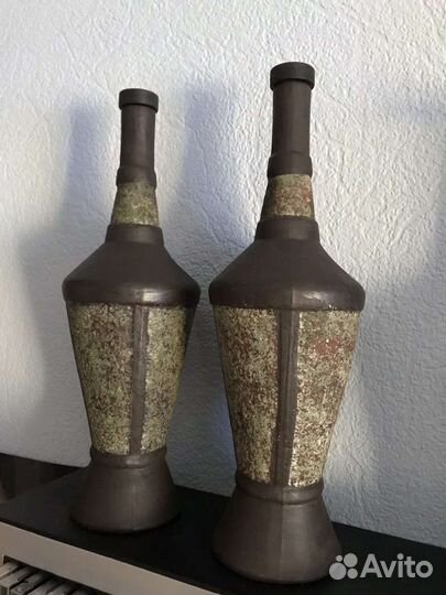 Бутылки от грузинских вин