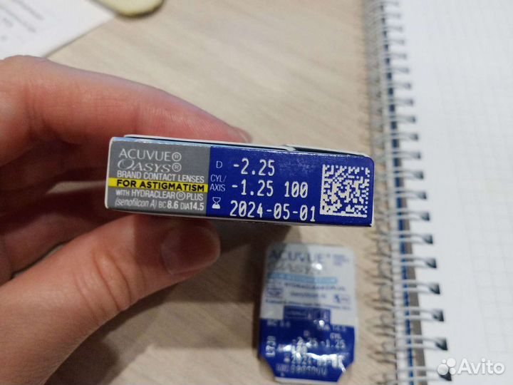 Линзы контактные acuvue oasys астигматизм