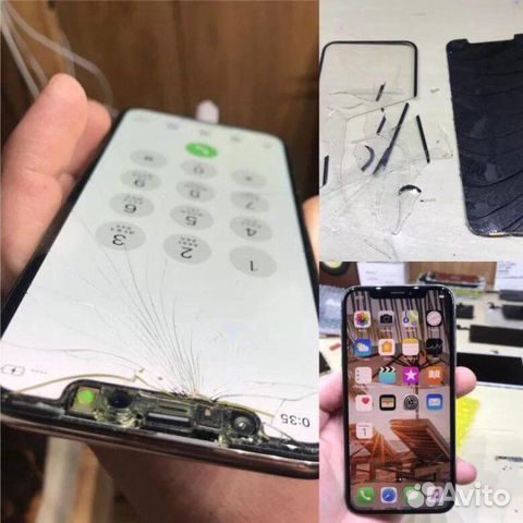 Замена стекла дисплея iPhone Samsung Xiaomi Huawei