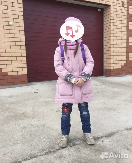 Куртка для девочки 122 128