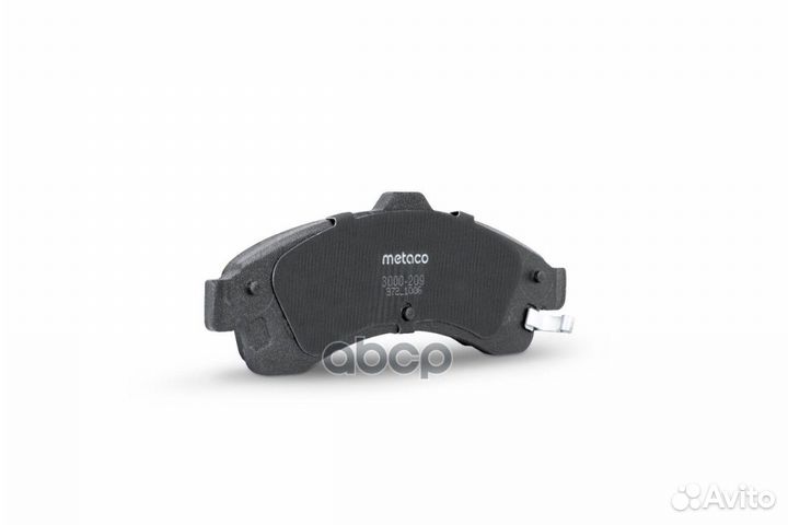 Колодки тормозные передние, chevrolet trail