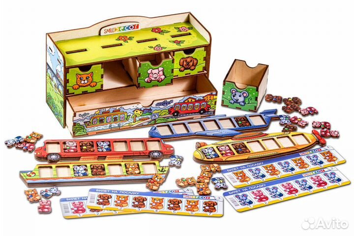 Вдомике35 Развивающие деревянные игрушки