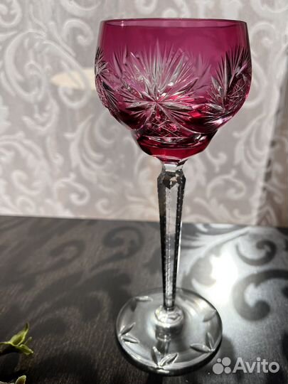Бокал, фужер по вино. хрусталь Германия