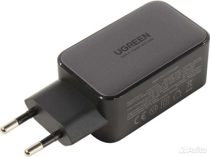Зарядное устройство Ugreen GaN X 65W, CD244