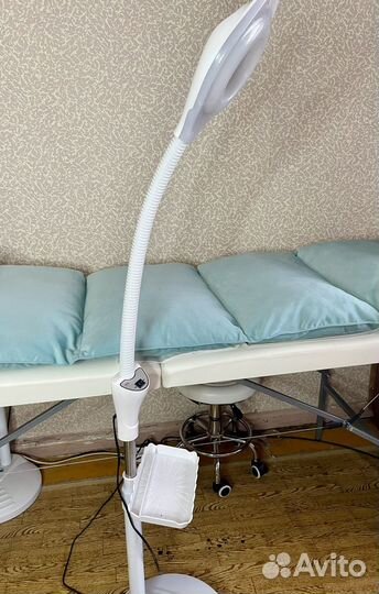 Косметологическая лампа лупа