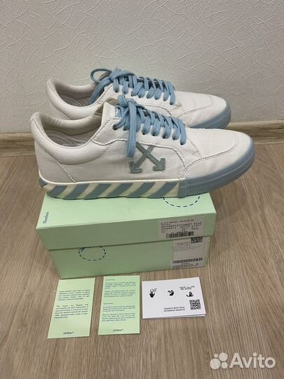 Кеды off white low vulcanized