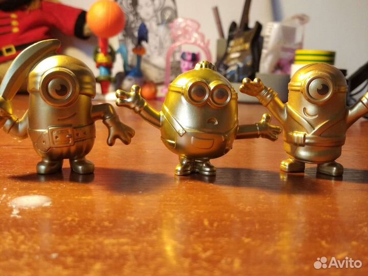 Игрушки миньоны из Макдоналдса 2019 года