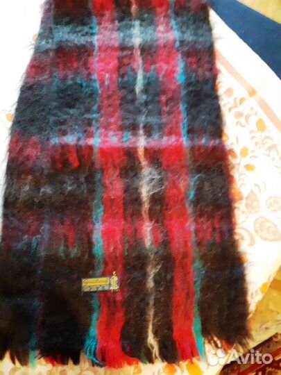 Шарф мохеровый 100.мужской стильный