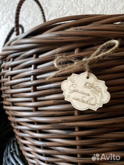 Корзина, кашпо,вазоны из полиротанга