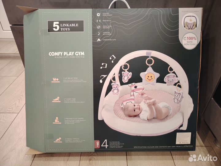 Детский развивающий коврик